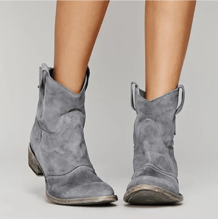 Hilda | Western-Stiefelette zum Hineinschlüpfen
