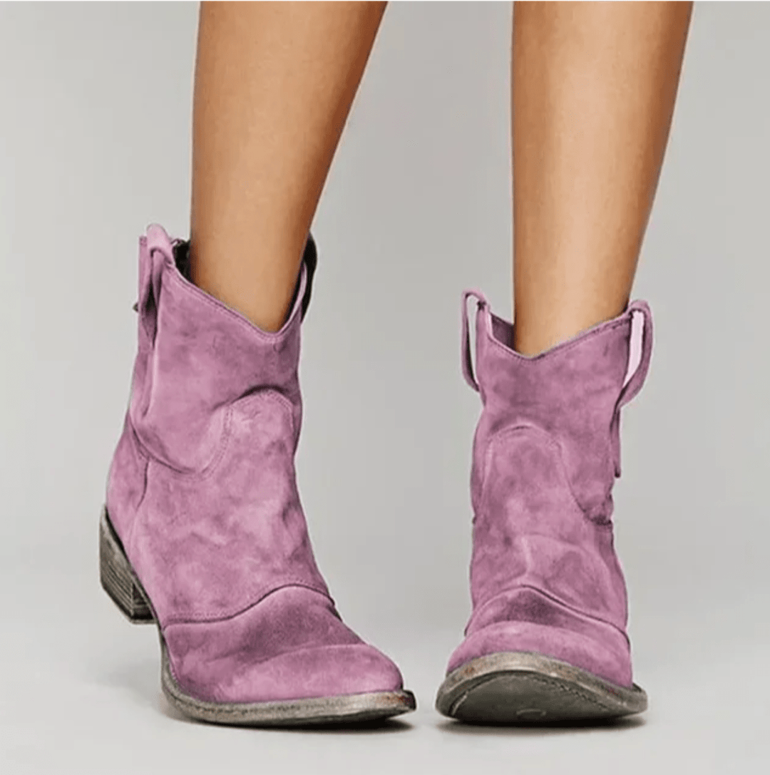 Hilda | Western-Stiefelette zum Hineinschlüpfen