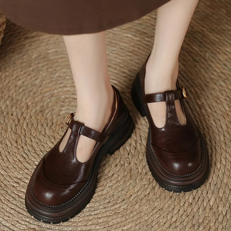 Luisa | Vintage-T-Steg-Schuhe