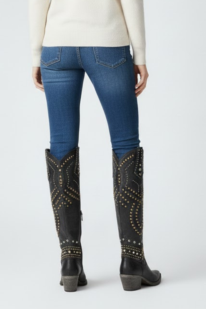 Hedda | Westernstiefel mit Nieten