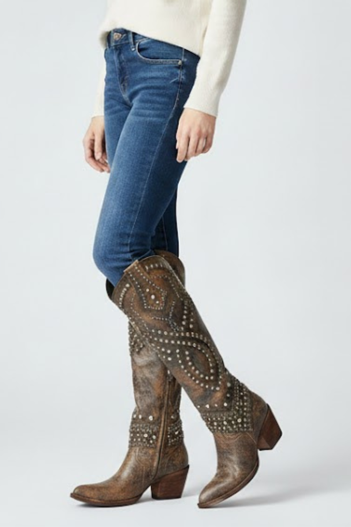 Hedda | Westernstiefel mit Nieten