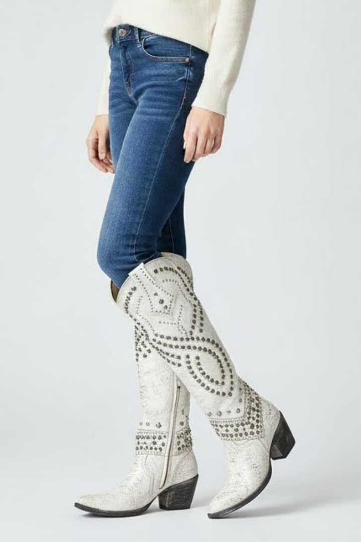 Hedda | Westernstiefel mit Nieten