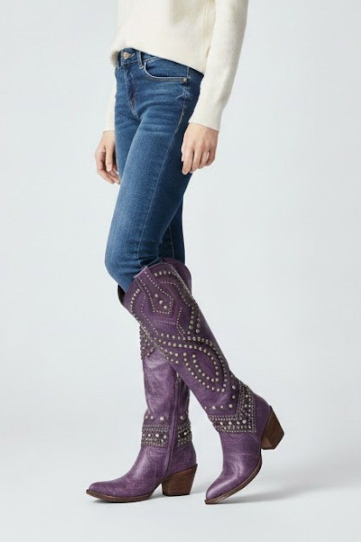 Hedda | Westernstiefel mit Nieten