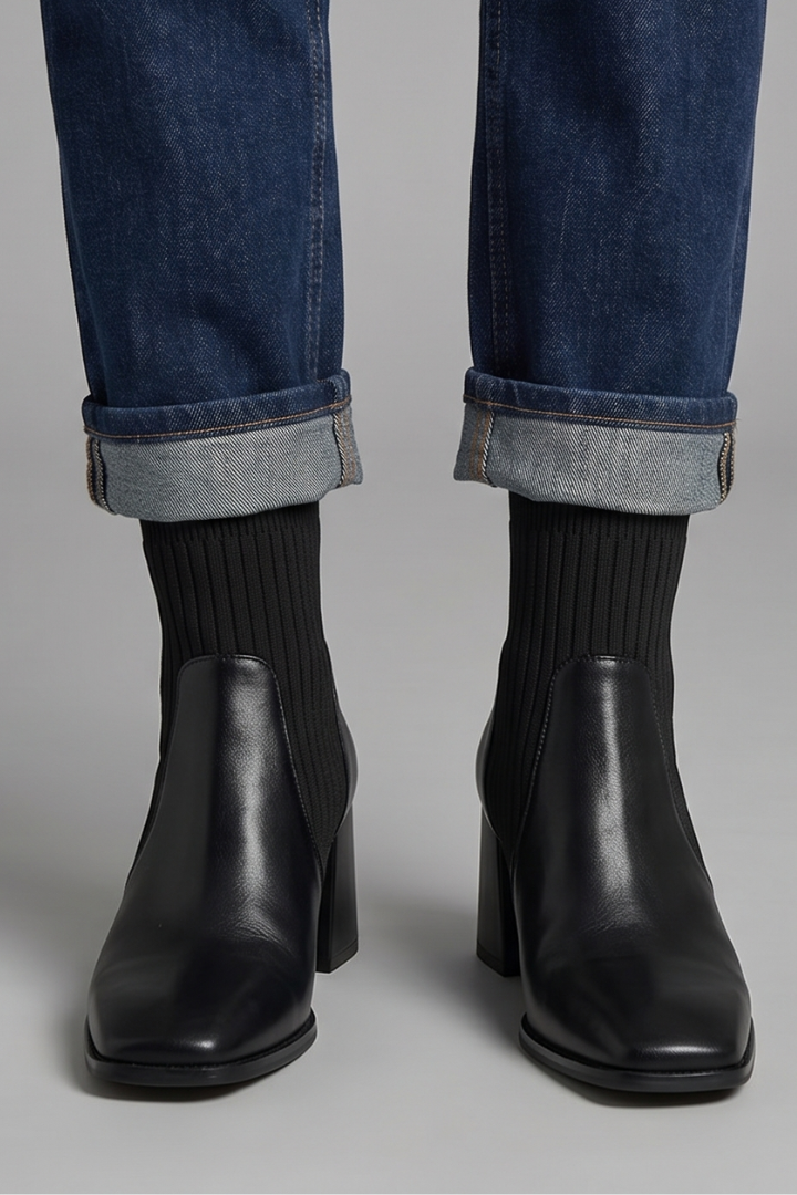 Hanni | Sock-Boot in Beige