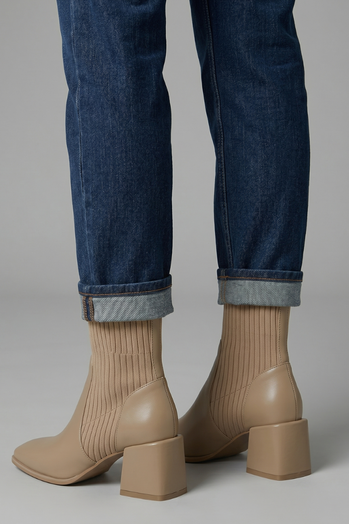 Hanni | Sock-Boot in Beige