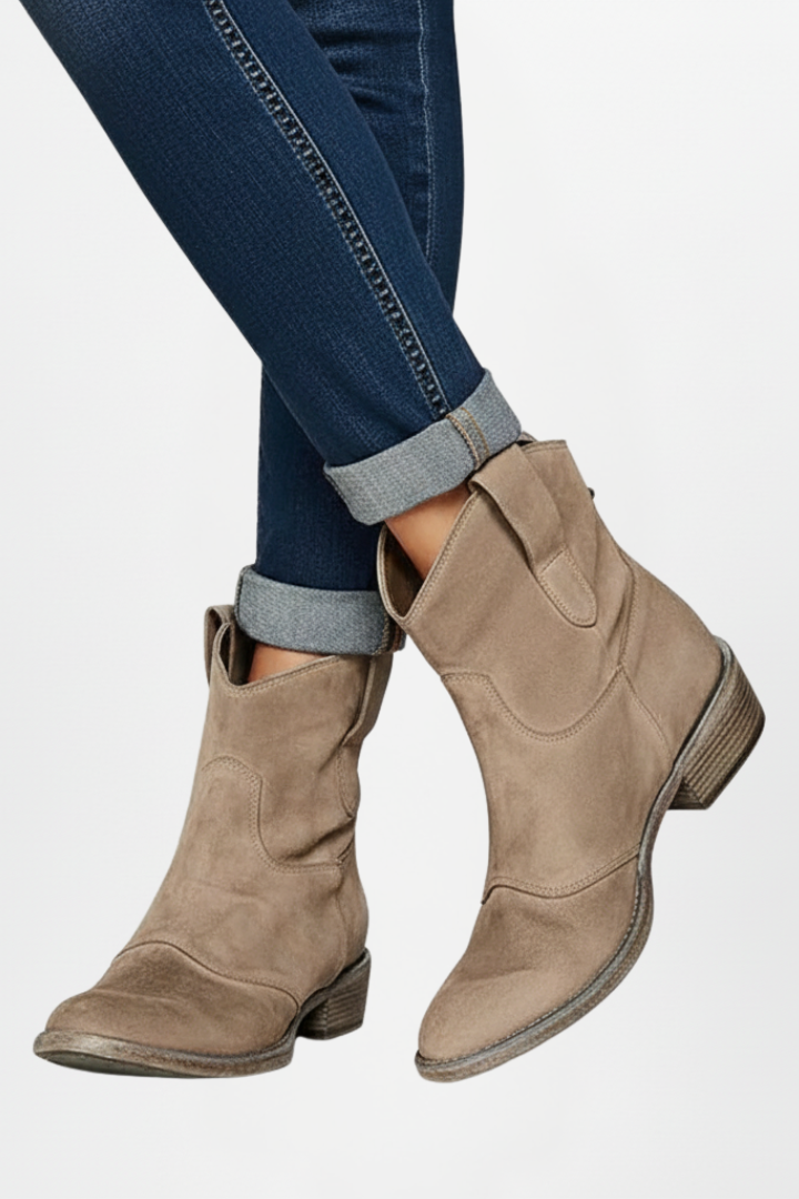 Gerlind | Western-Stiefelette mit Zuglaschen