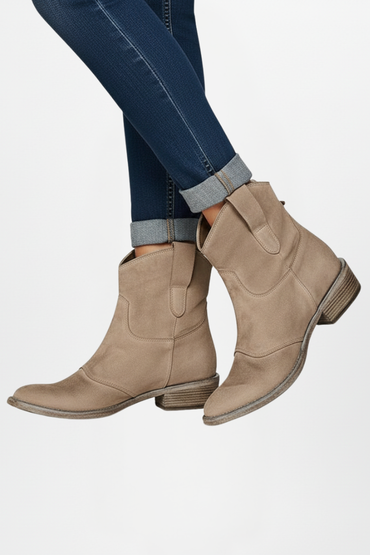 Gerlind | Western-Stiefelette mit Zuglaschen