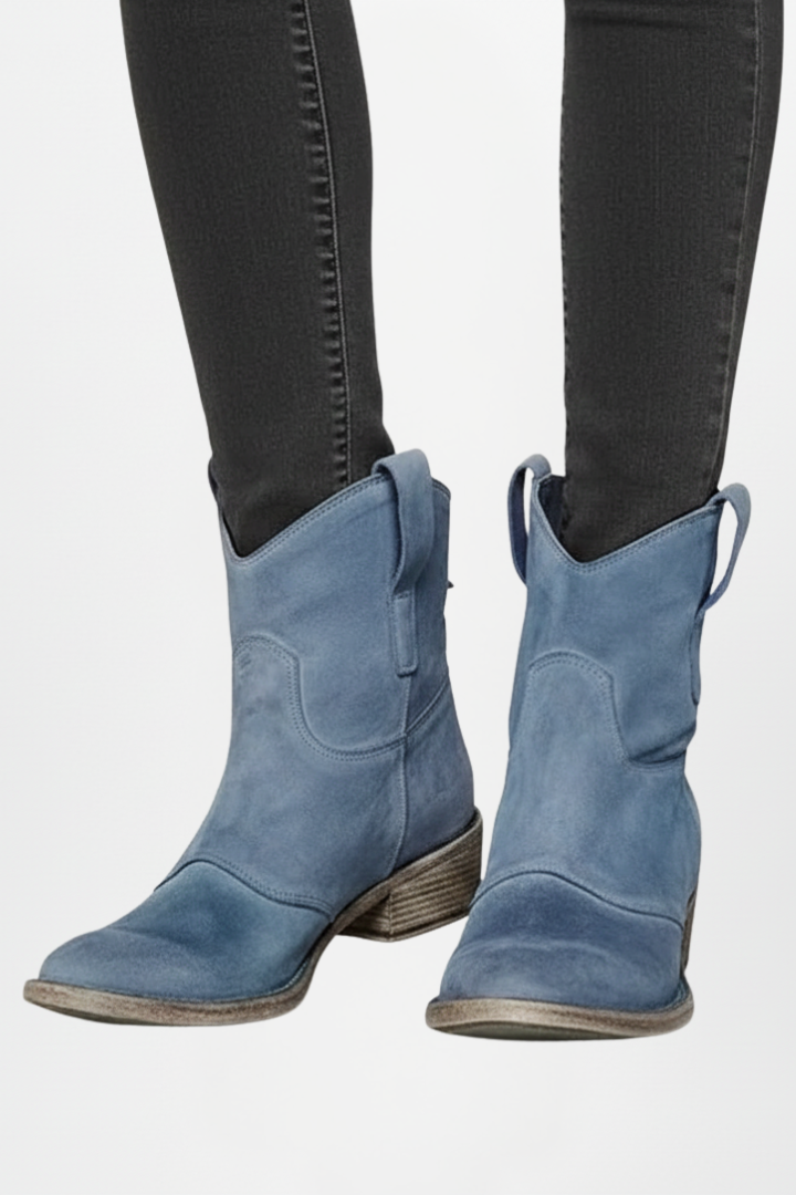 Gerlind | Western-Stiefelette mit Zuglaschen