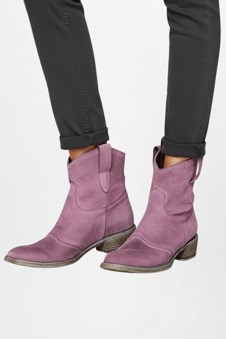 Gerlind | Western-Stiefelette mit Zuglaschen