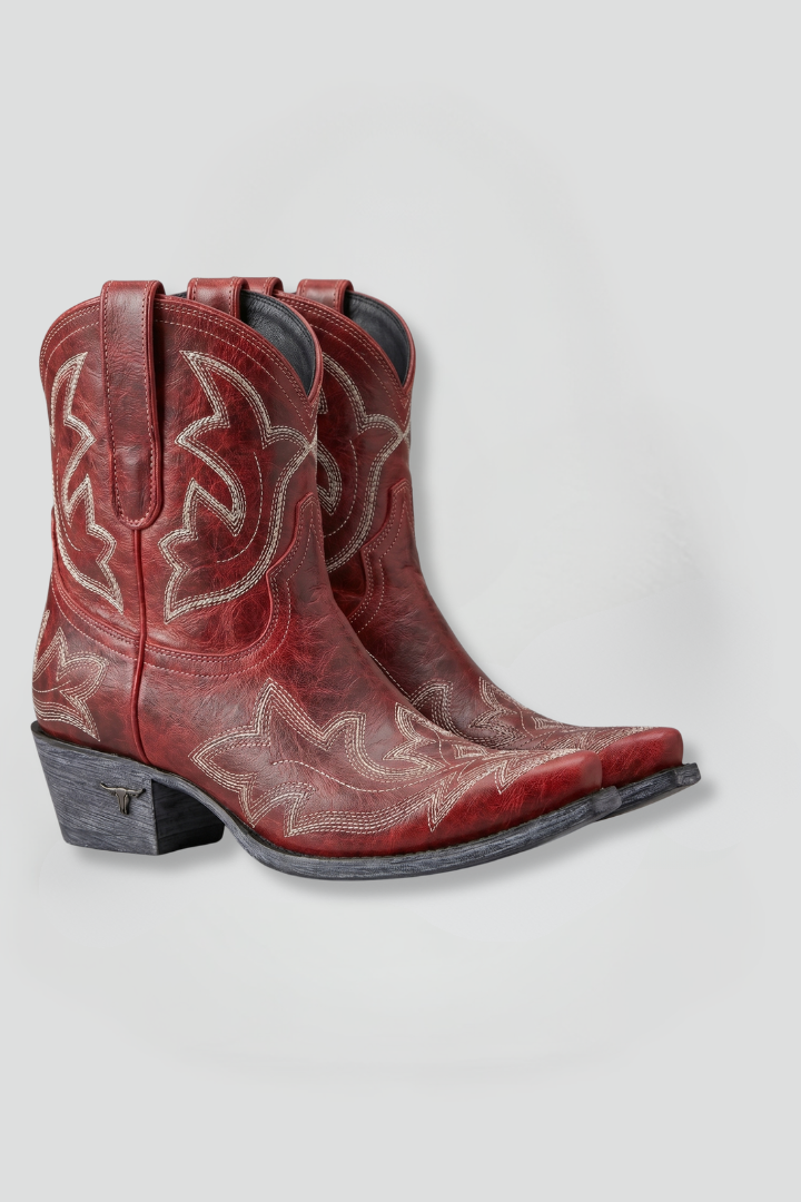 Bärbel | Cowboystiefel mit Ziernaht