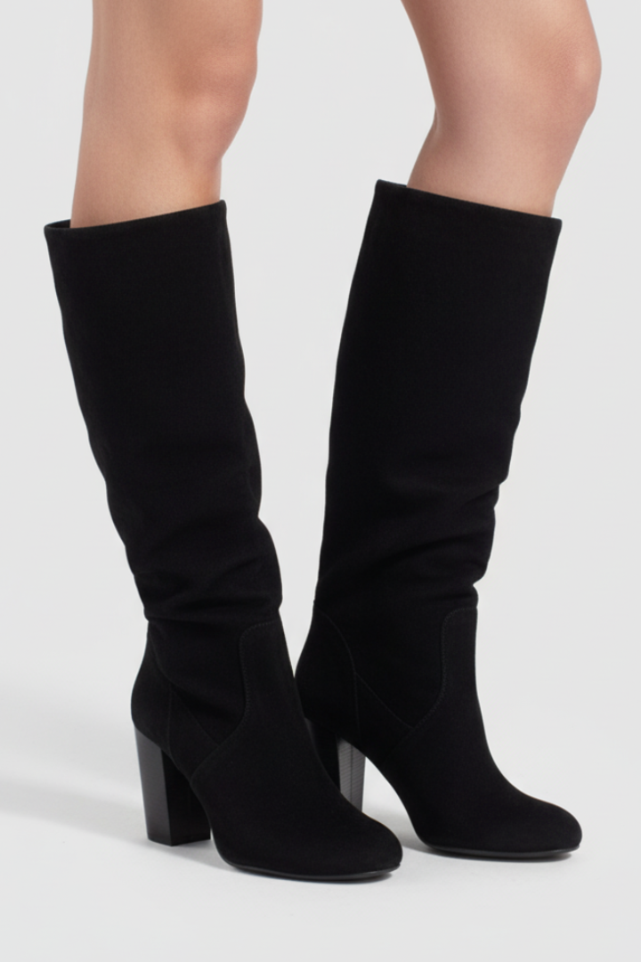 Hermine | Kniehoher Stiefel mit spitzer Kappe