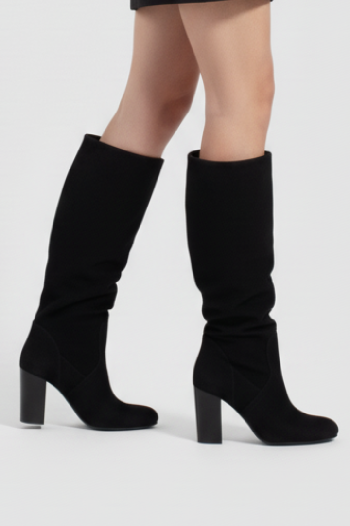Hermine | Kniehoher Stiefel mit spitzer Kappe