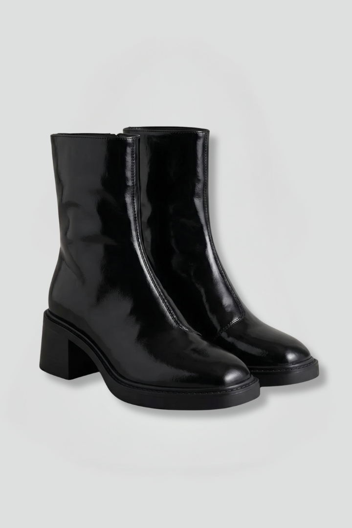 Erika | Stiefelette mit Leopardenferse