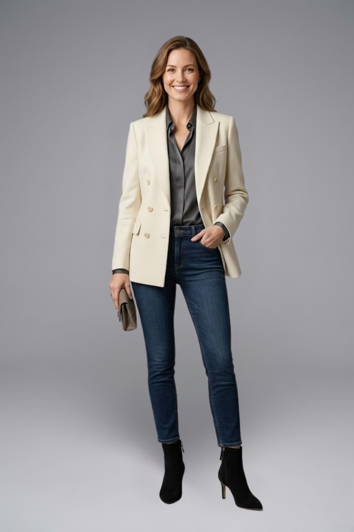 Ingeborg | Stiefelette mit schmalem Absatz