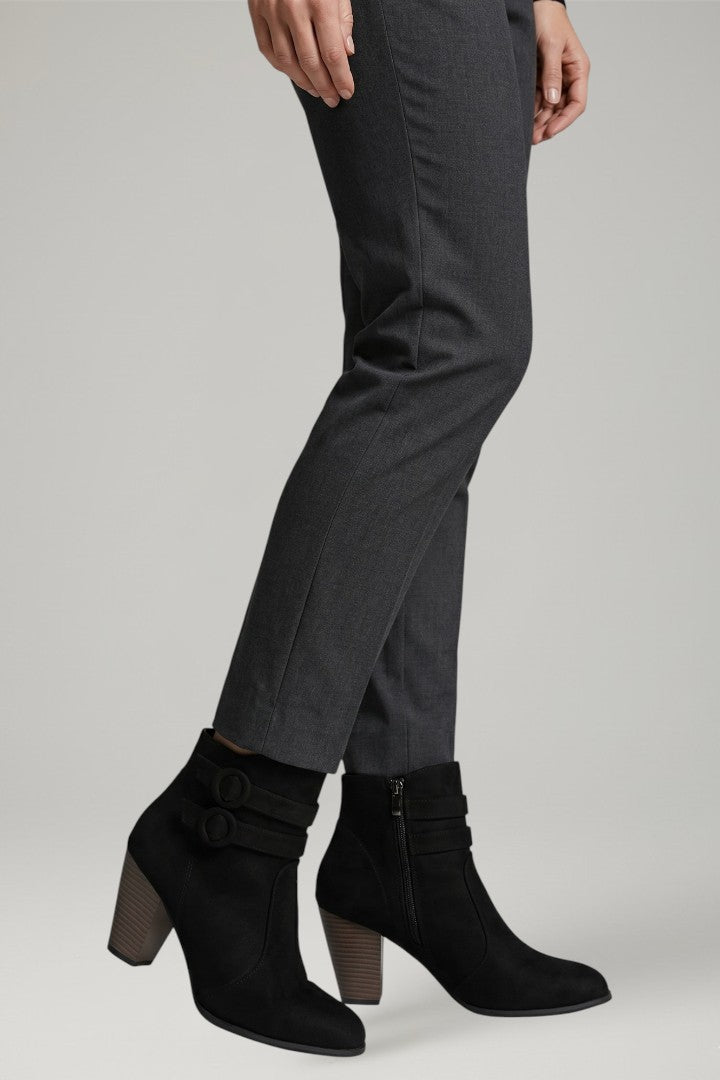 Gitta | Stiefelette mit zwei Schnallen
