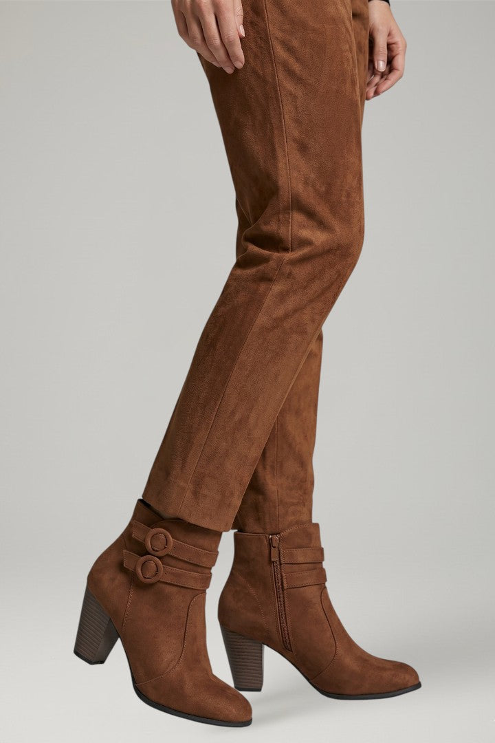 Gitta | Stiefelette mit zwei Schnallen