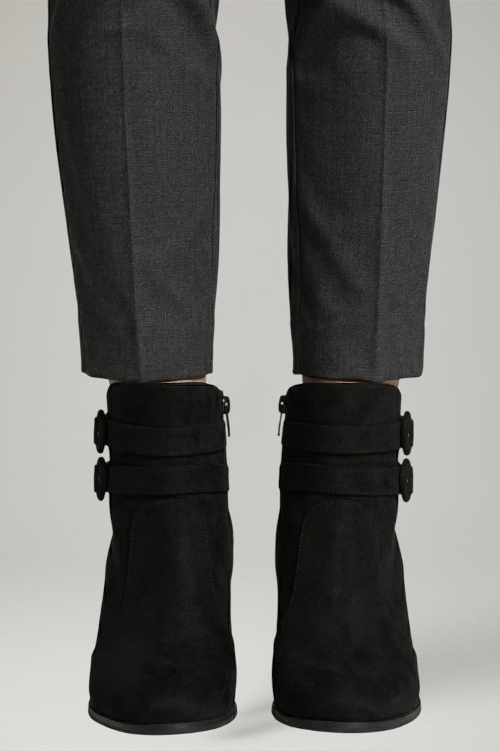 Gitta | Stiefelette mit zwei Schnallen