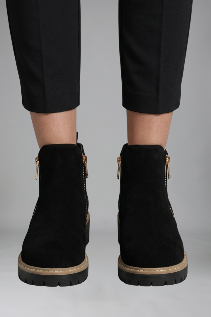 Dietlinde | Chelsea-Stiefelette mit Reißverschluss