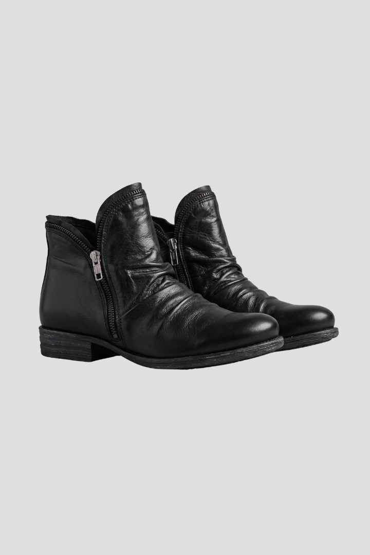 Elsa | Biker-Stiefelette mit Schnalle