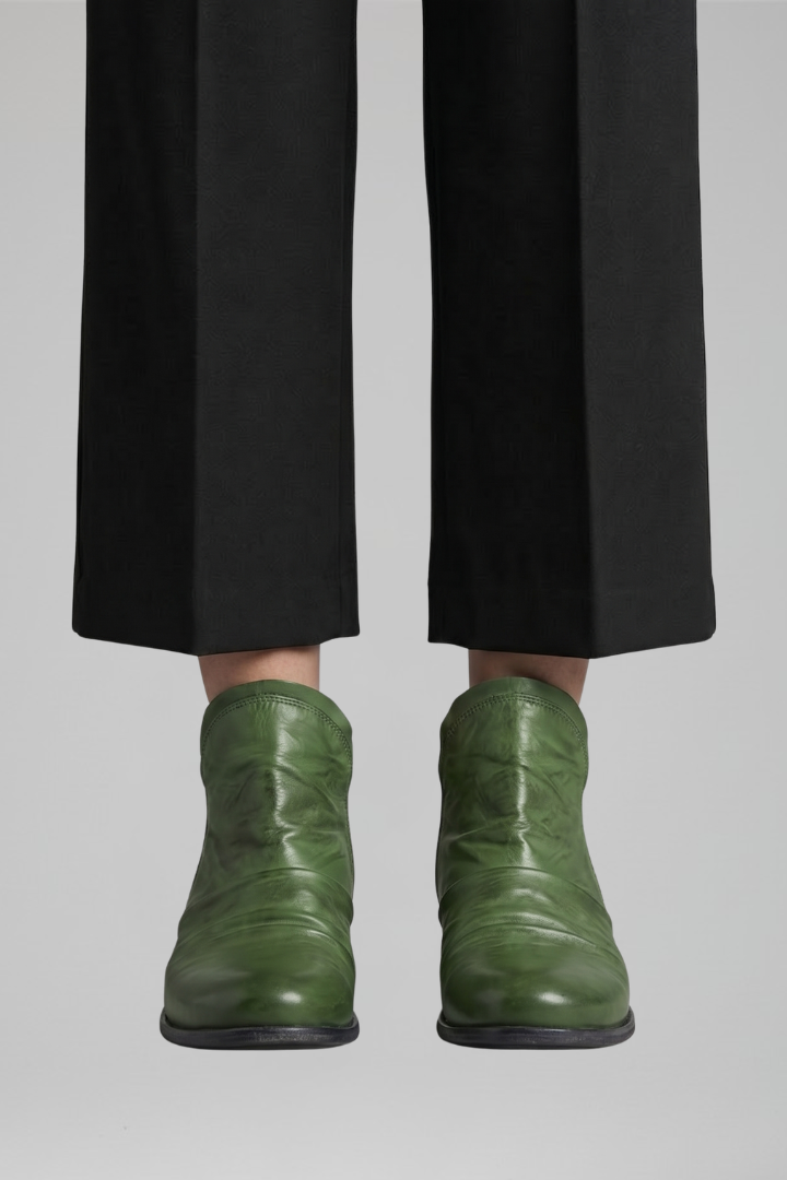Elsa | Biker-Stiefelette mit Schnalle