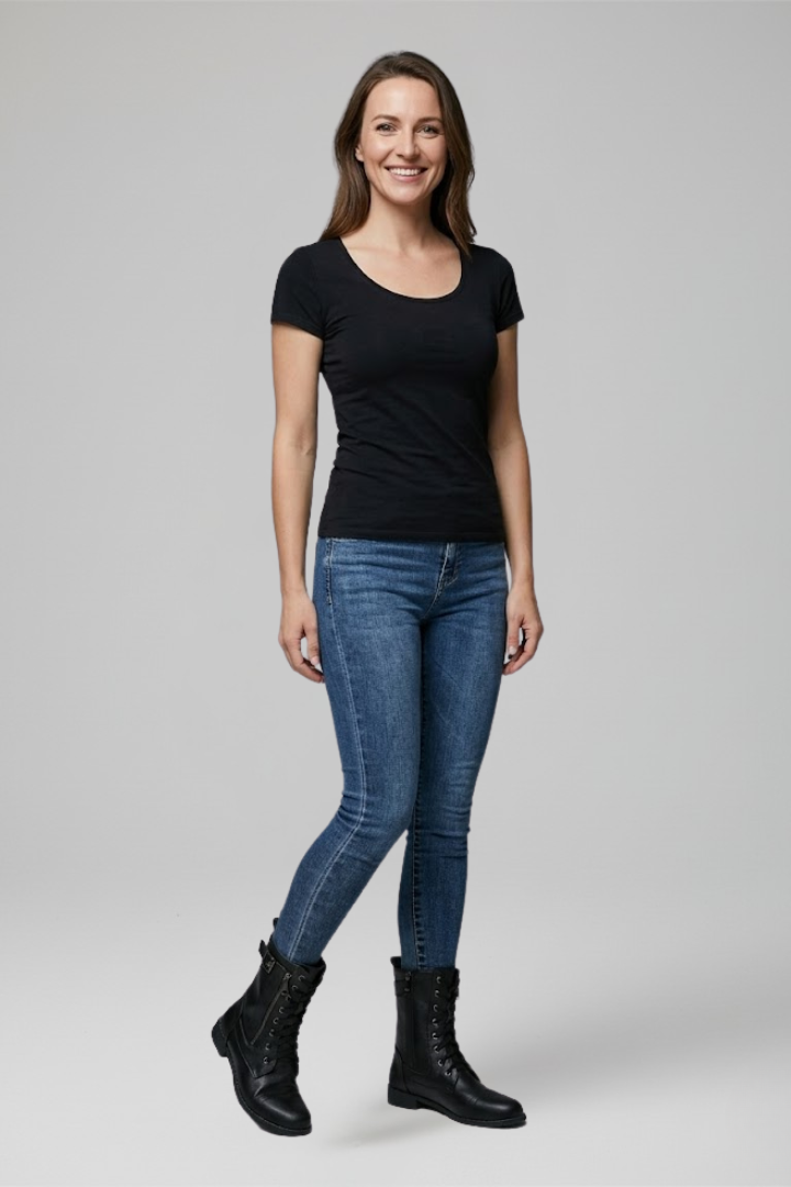 Brunhilde | Schnürstiefelette im Worker-Stil