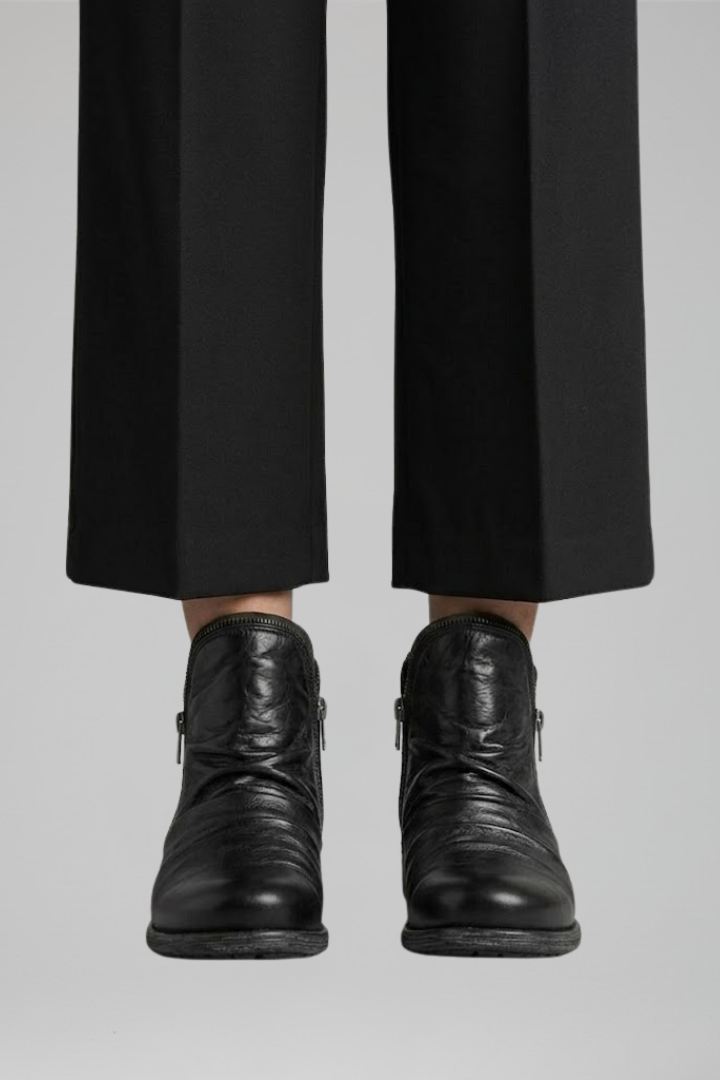 Elsa | Biker-Stiefelette mit Schnalle