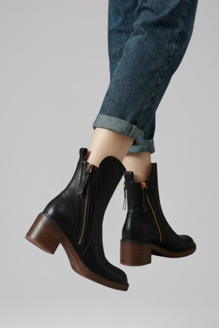 Judith | Stiefelette mit Zuglasche hinten