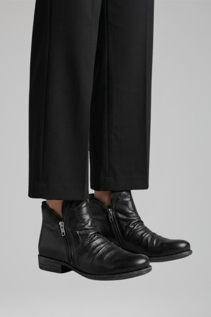 Elsa | Biker-Stiefelette mit Schnalle