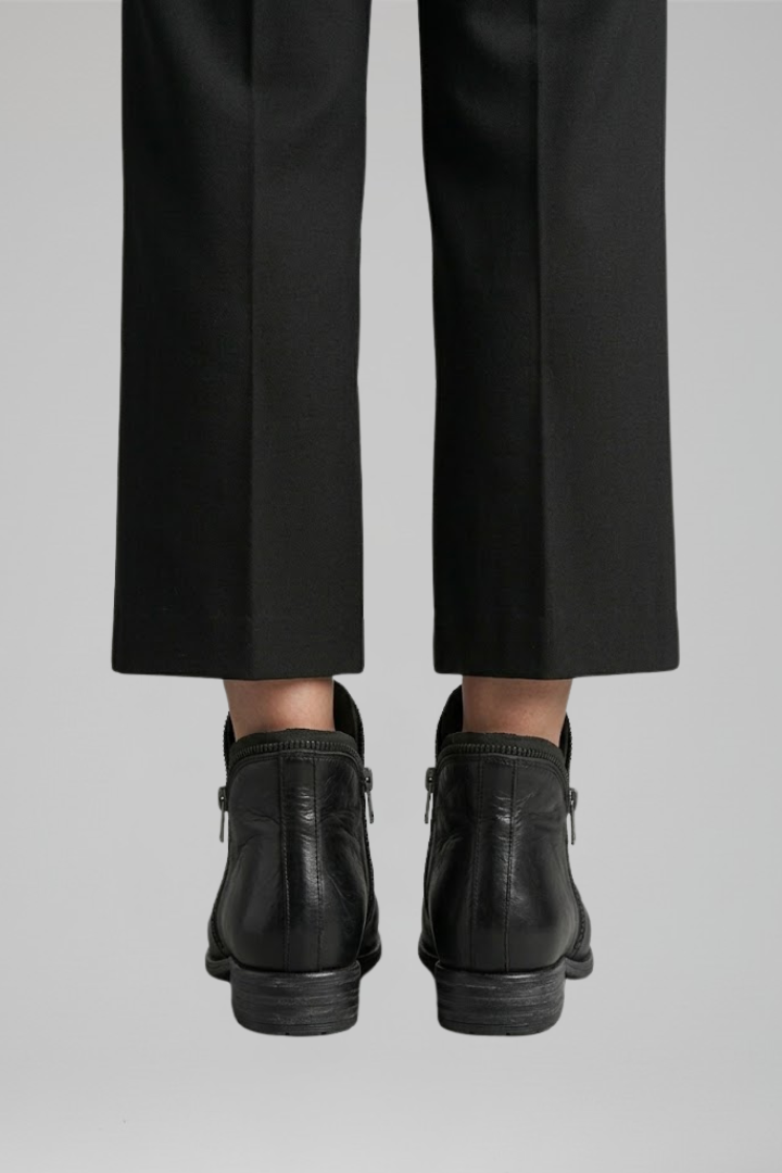 Elsa | Biker-Stiefelette mit Schnalle