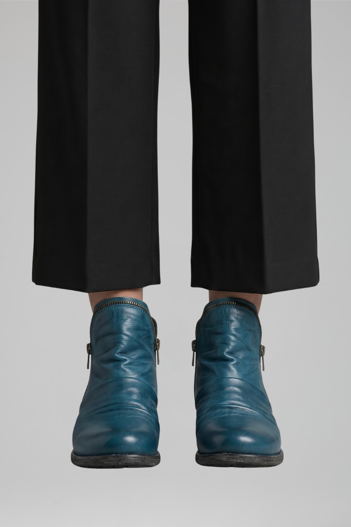 Elsa | Biker-Stiefelette mit Schnalle