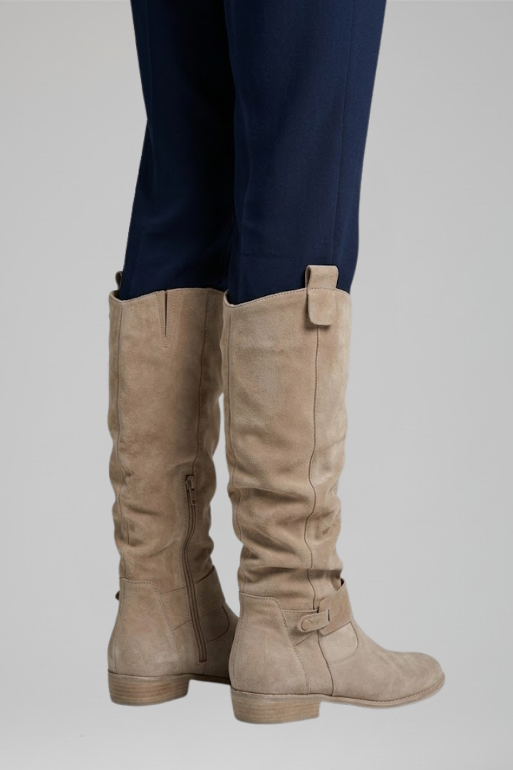 Benedikta | Kniehoher Stiefel mit Slouch-Schaft
