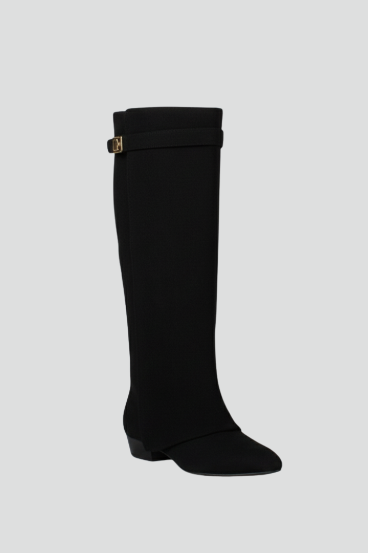 Emmi | Overknee-Stiefel mit flachem Absatz