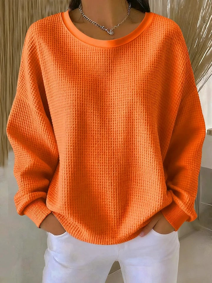 Eden | Pullover in Waffelstrick von Hanna Hamburg, Pullover für Damen