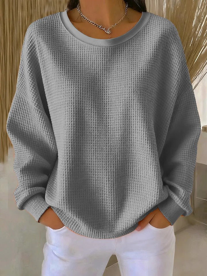 Eden | Pullover in Waffelstrick von Hanna Hamburg, Pullover für Damen
