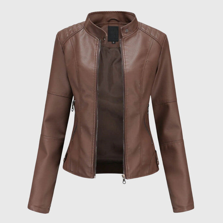 Giorgina - Elegante Lederjacke für Frauen