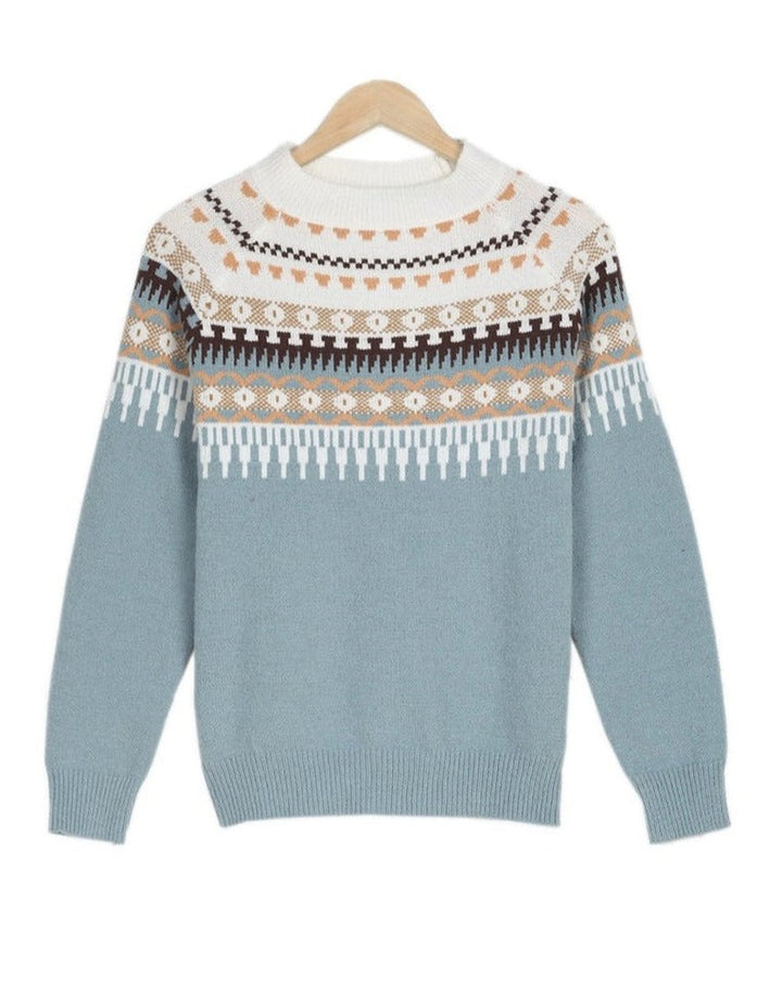 Karen | Pullover mit Norwegermuster von Hanna Hamburg, Pullover für Damen