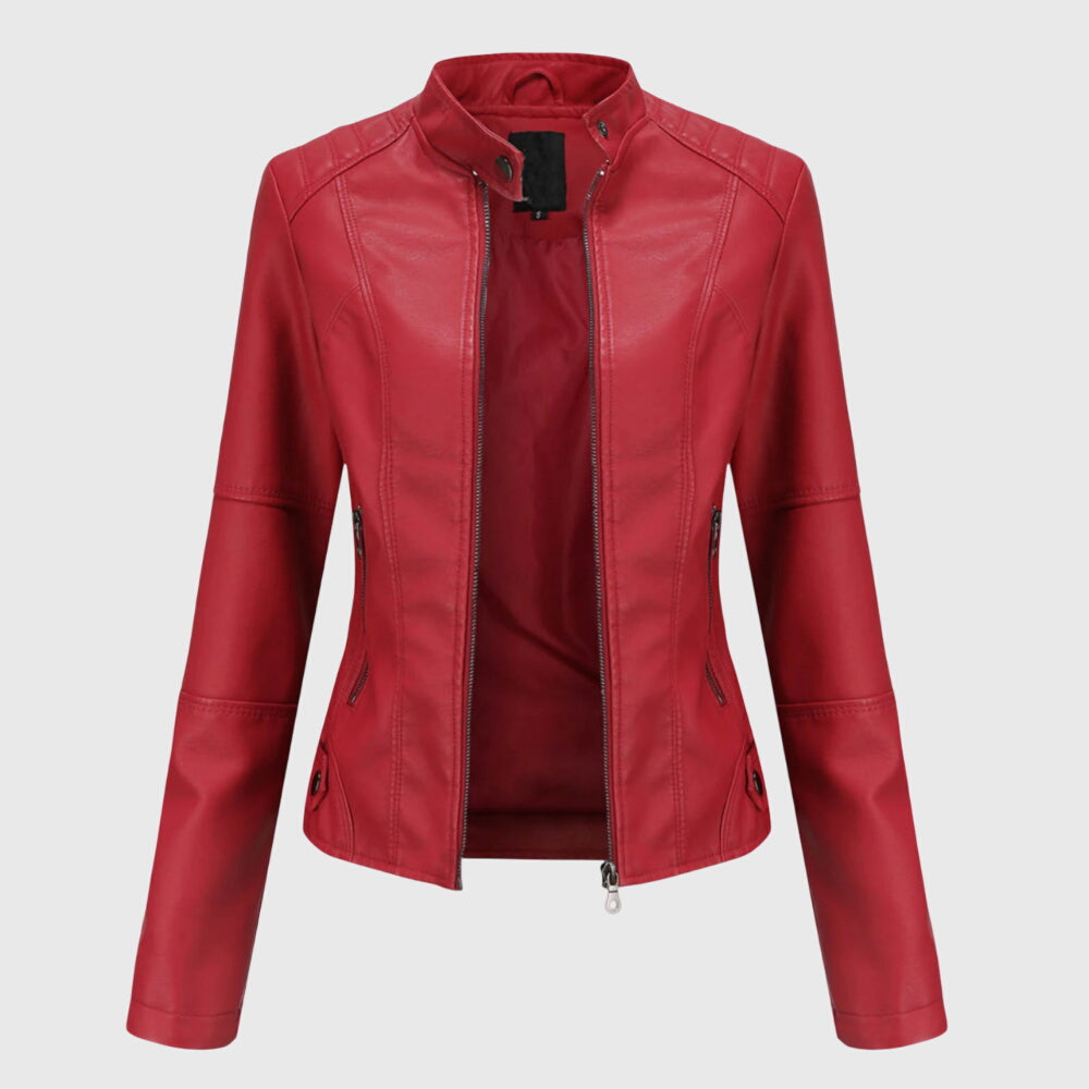 Giorgina - Elegante Lederjacke für Frauen