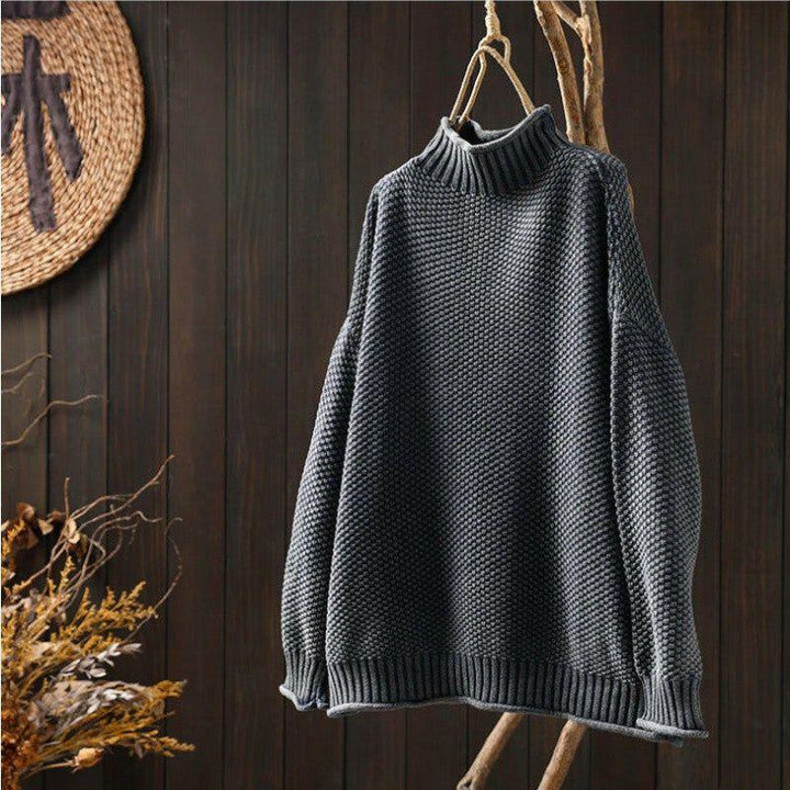 Patricia | Feiner Pullover mit Stehkragen