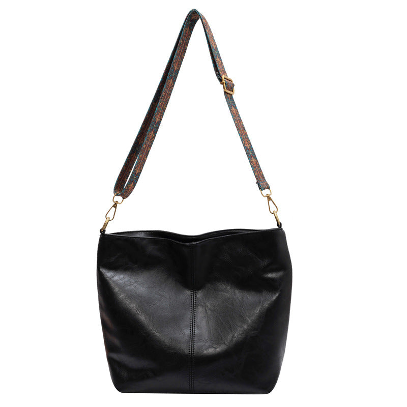 Marian | Vintage-Ledertasche mit Umhängegurt