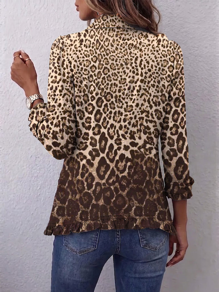 Elisabeth | Blazer mit Leopardenmuster